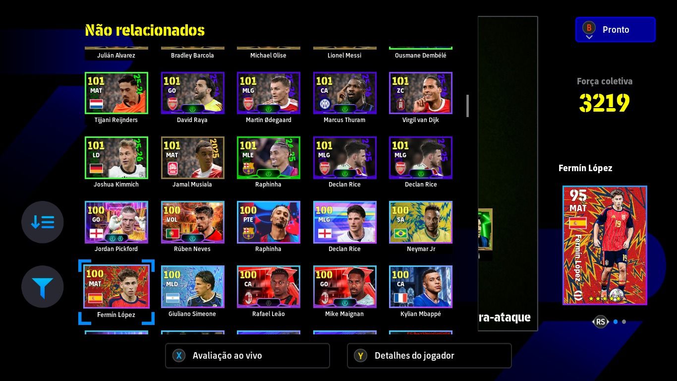 Conta eFootball steam