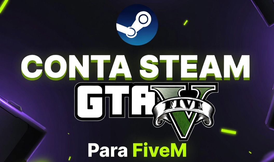 CONTA STEAM COM GTA V PARA ABAIXAR PARA JOGAR FIVEM (COMPARTHILADA)