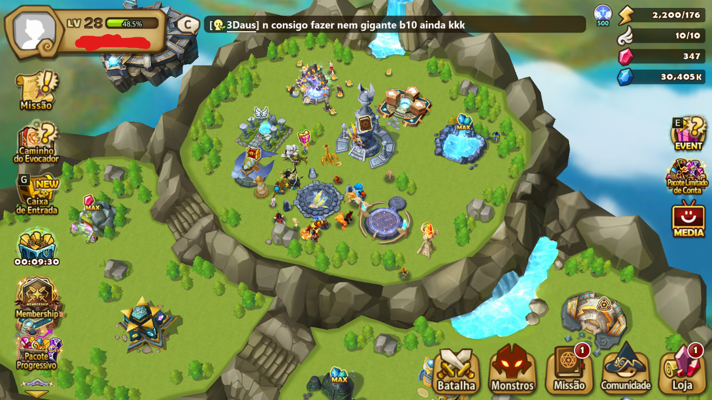CONTA COM SHAN + 2 NAT5 + MENOS DE 1 ANO DE CRIACAO + SCROLLS + EVENTO ATIVO