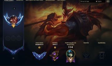 CONTA DIAMANTE 4 / 5 SKINS / ESPÓLIO RECHEADO / TROCA DE NICK / 19K EA / HANDLVL