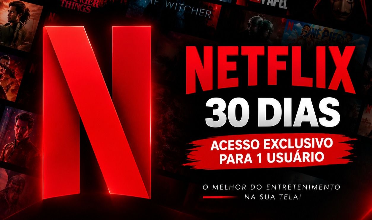 Netflix 30 Dias | Acesso por Perfil | Entrega Digital