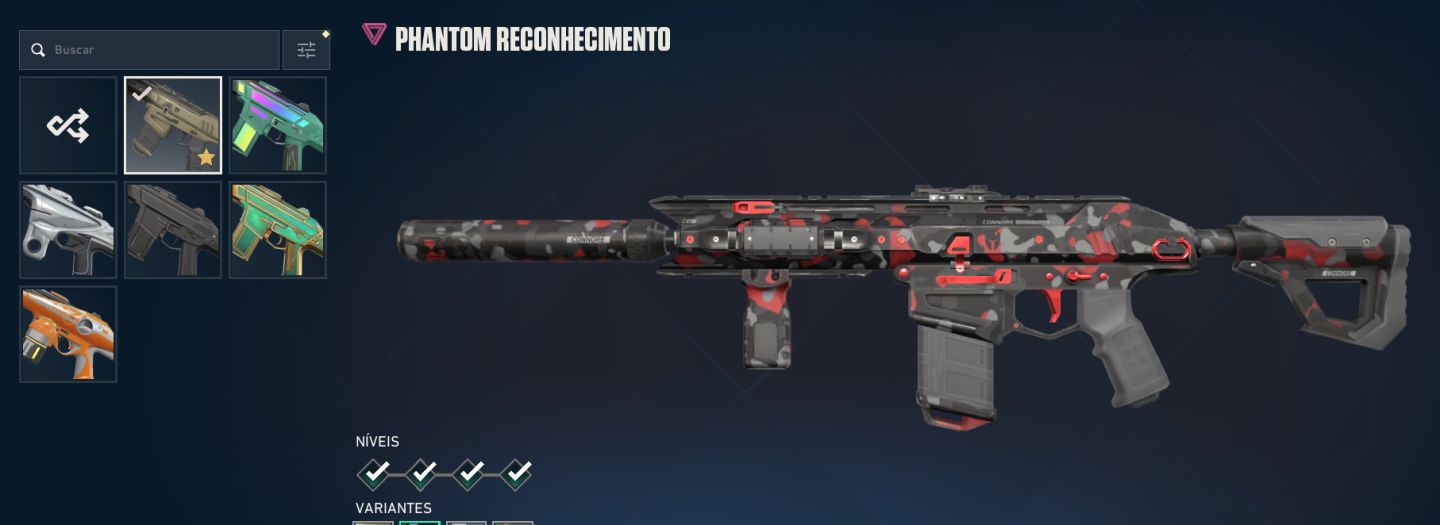 Conta valorant com skin champions 2023