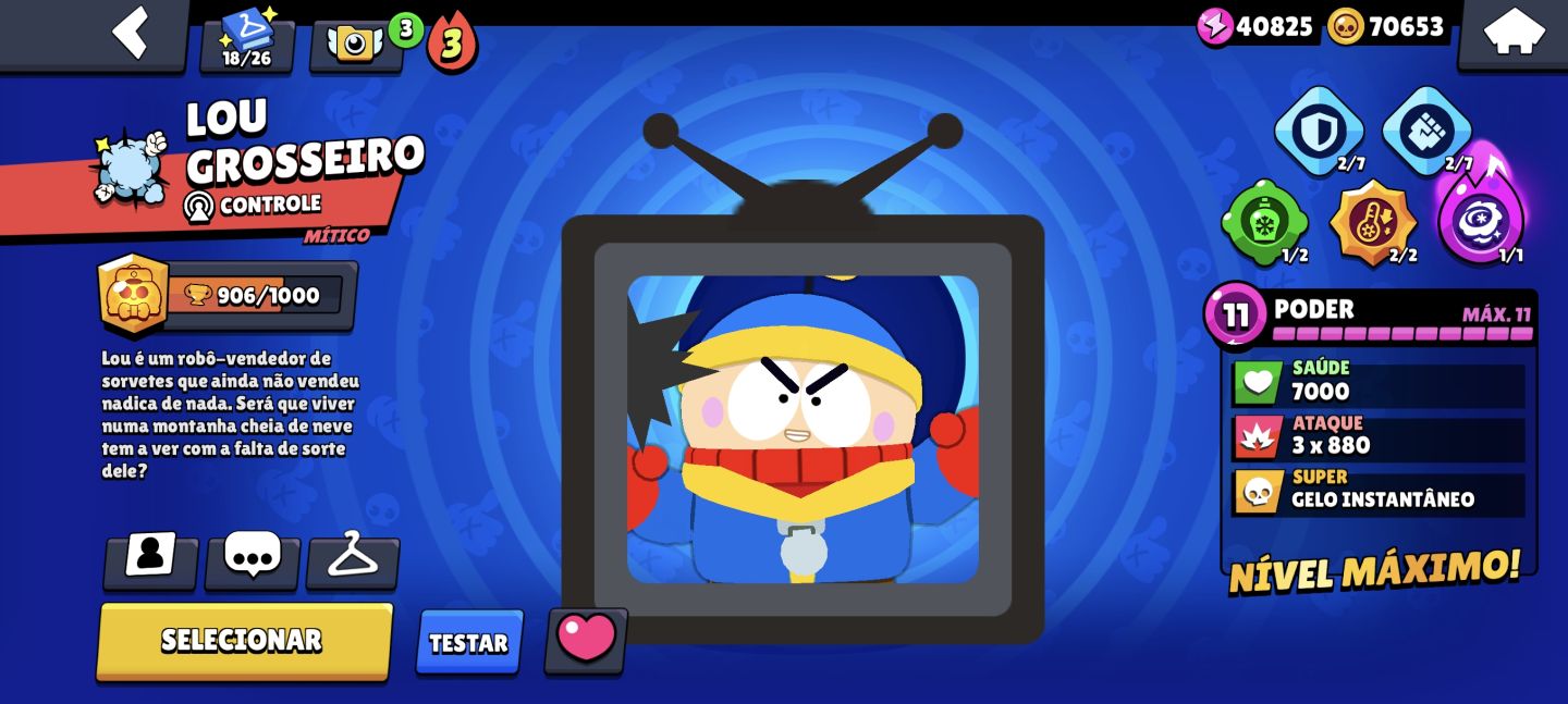 Conta de Brawl Stars de 2019 com muitos recursos!