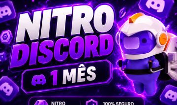 Discord Nitro 1 Mês | Gift Link Oficial | Entrega Imediata