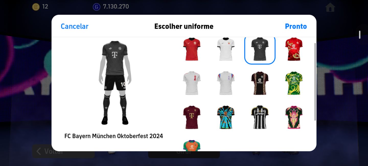 Conta Efootball RARA!! 3245 Força, Neymar blitz, Nesta Novo, Pique Novo, Ent ots
