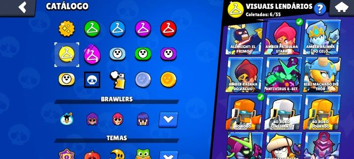Conta de Brawl Stars com Mais de 100K Todos os Personagens e Muitos Prestígios