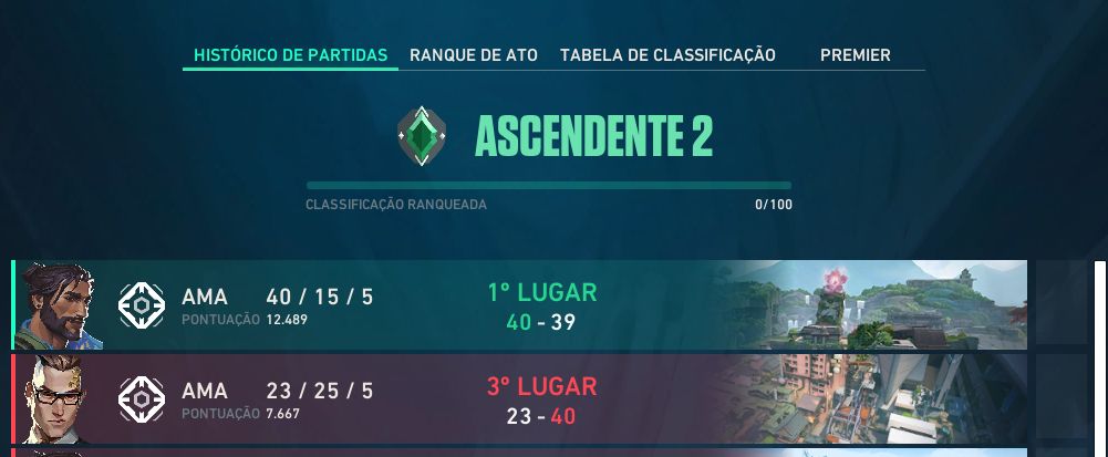 CONTA ASCENDENTE 2 + 1.7K GASTOS VALORANT - FULL ACESSO