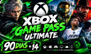 3 MESES XBOX GAMEPASS ULTIMATE + BRINDE | FUNCIONA EM TODOS OS DISPOSITIVOS