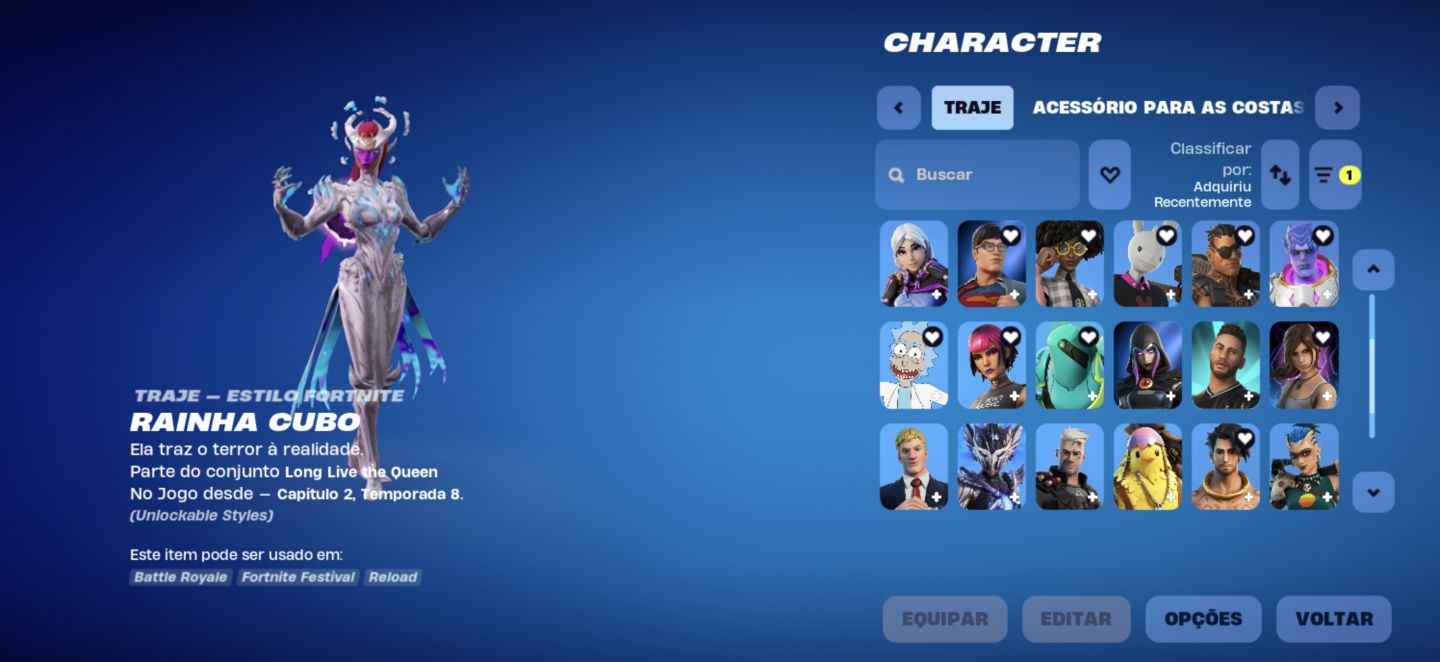 CONTA FORTNITE MOBILE É COMPUTADOR! (Somente via gmail)!!!!!!