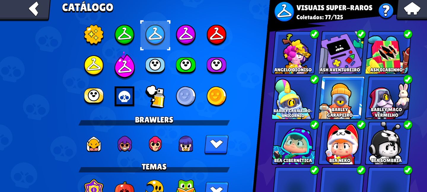 Conta de Brawl Stars + Clash à venda com itens limitados e raridade de 2020/2021
