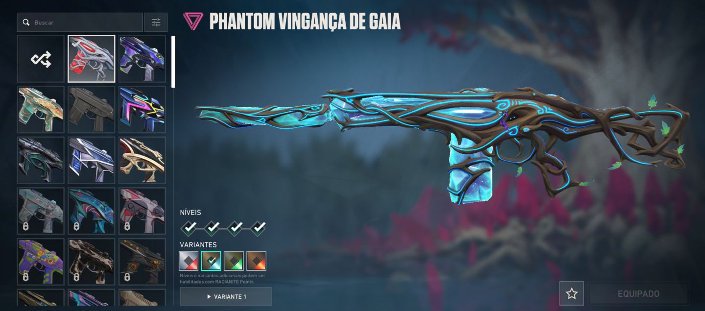 CONTA VALORANT NÍVEL 266+ | OURO 1 | TODOS OS AGENTES E COM VARIAS SKINS