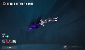 Conta Valorant com Reaver completo + Butterfly Knife + Gaia Vandal