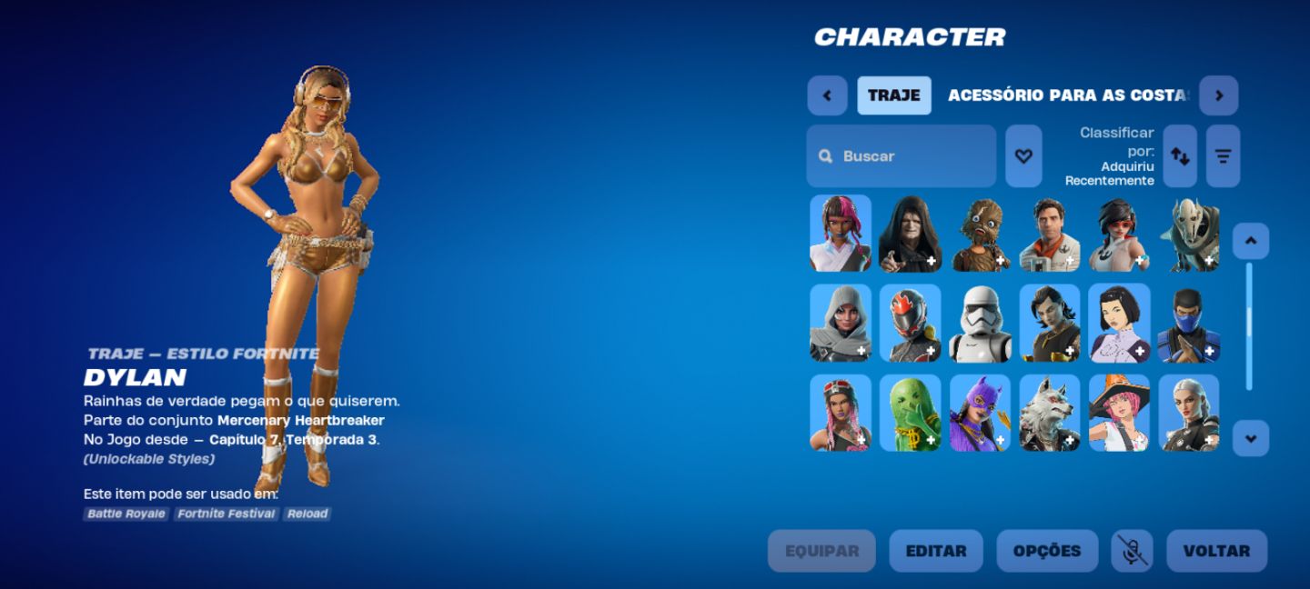 CONTA FORTNITE FULL ACESSO + E-MAIL DE CRIAÇÃO