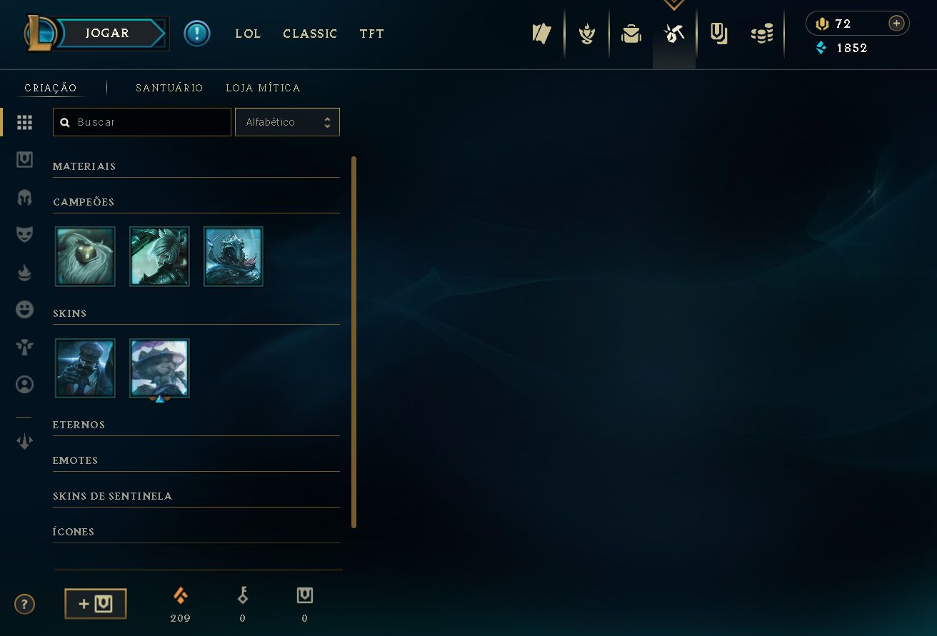 Conta League Of Legends Samira Soul Fighter, Veigar Cripta de Magma,+2 lendarias