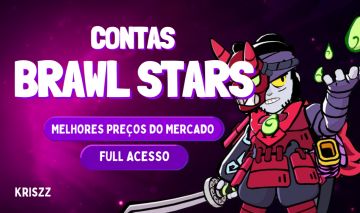 [BRAWL STARS] CONTA COM 6 LENDÁRIOS, 74 BRAWLERS, 9K DE TROFÉUS E MUITAS SKINS!