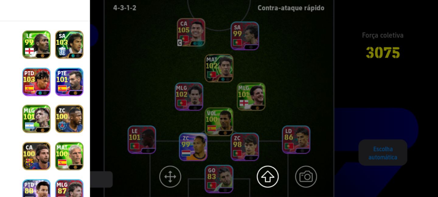 Contas de efootball steam/pc e mobile full acesso