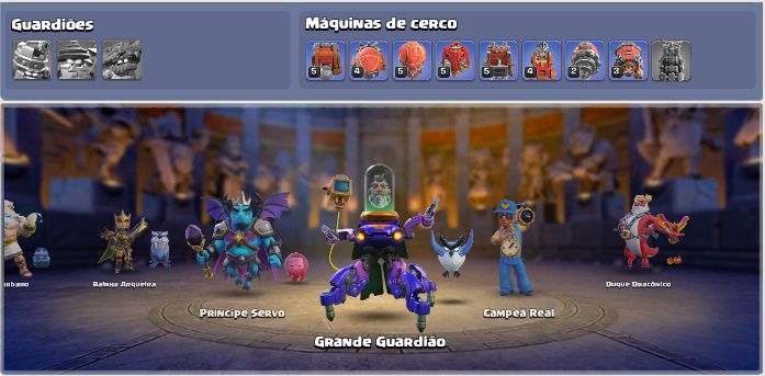 Clash of Clans CV16 Full com PAISAGEM LENDÁRIA ZG