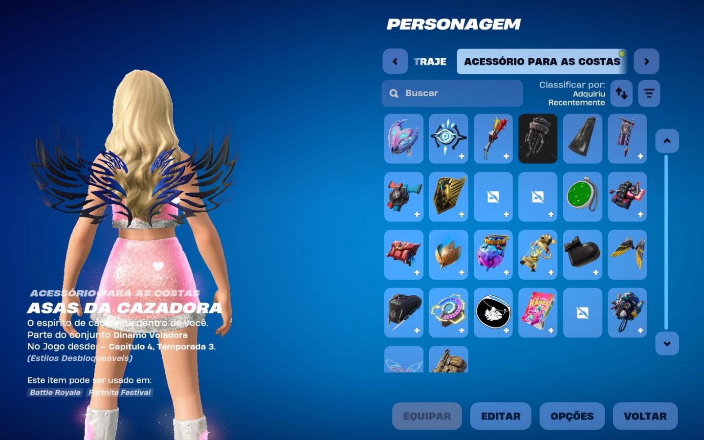 Conta fortnite com 30 skins + epic games com 53 jogos. PREÇO NEGOCIÁVEL!