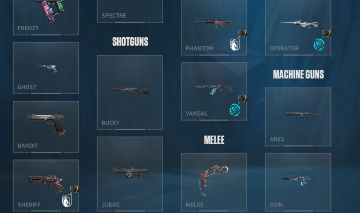 Conta de VALORANT a venda com Vandals, Skin de Faca, Operator e sheriff