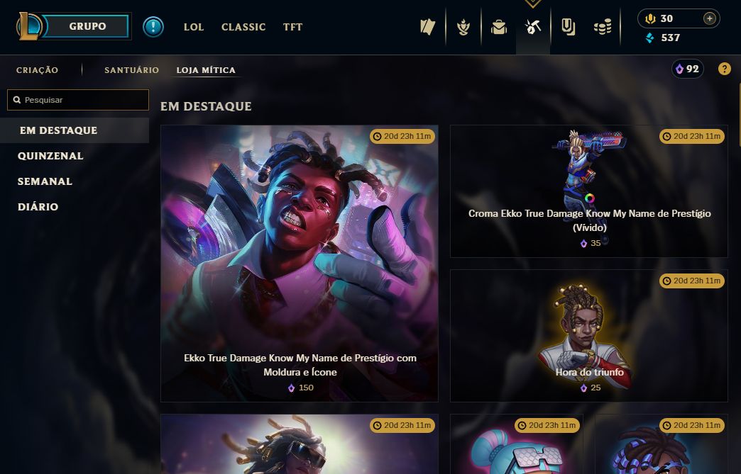 LOL OURO III SOLO/DUO + FLEX | 79 SKINS | 3 LENDÁRIAS | 4 MÍTICAS | 86 ÍCONES