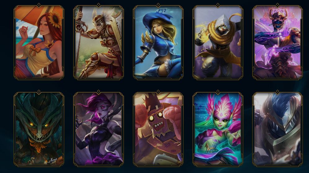 Conta League Of Legends Com todos campeões- 141 skins 10 anos de acc