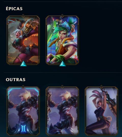 Conta 2012 League of legends RIVEN CAMPEONATO ORIGINAL