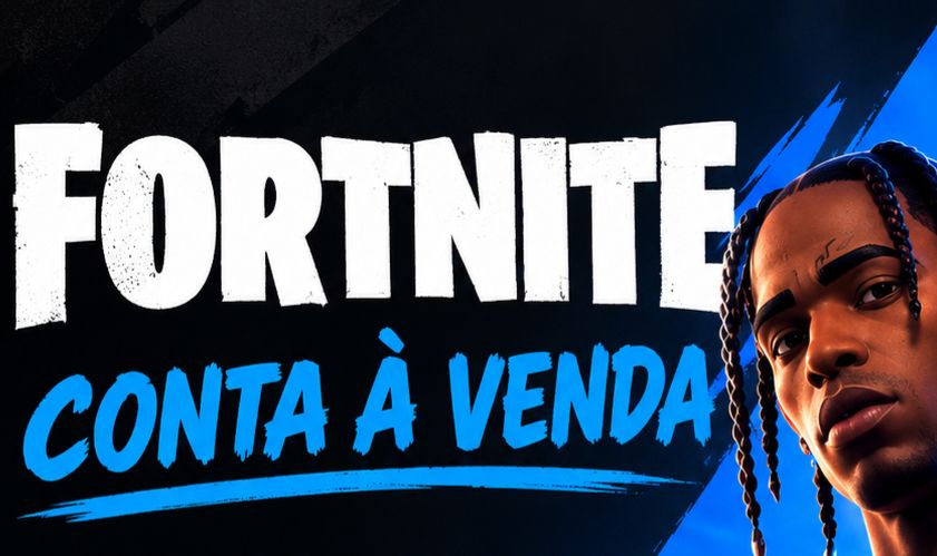 CONTA DE FORTNITE FULL ACESS COM TRAVIS SCOTT E BANDIDO PSICOPATA