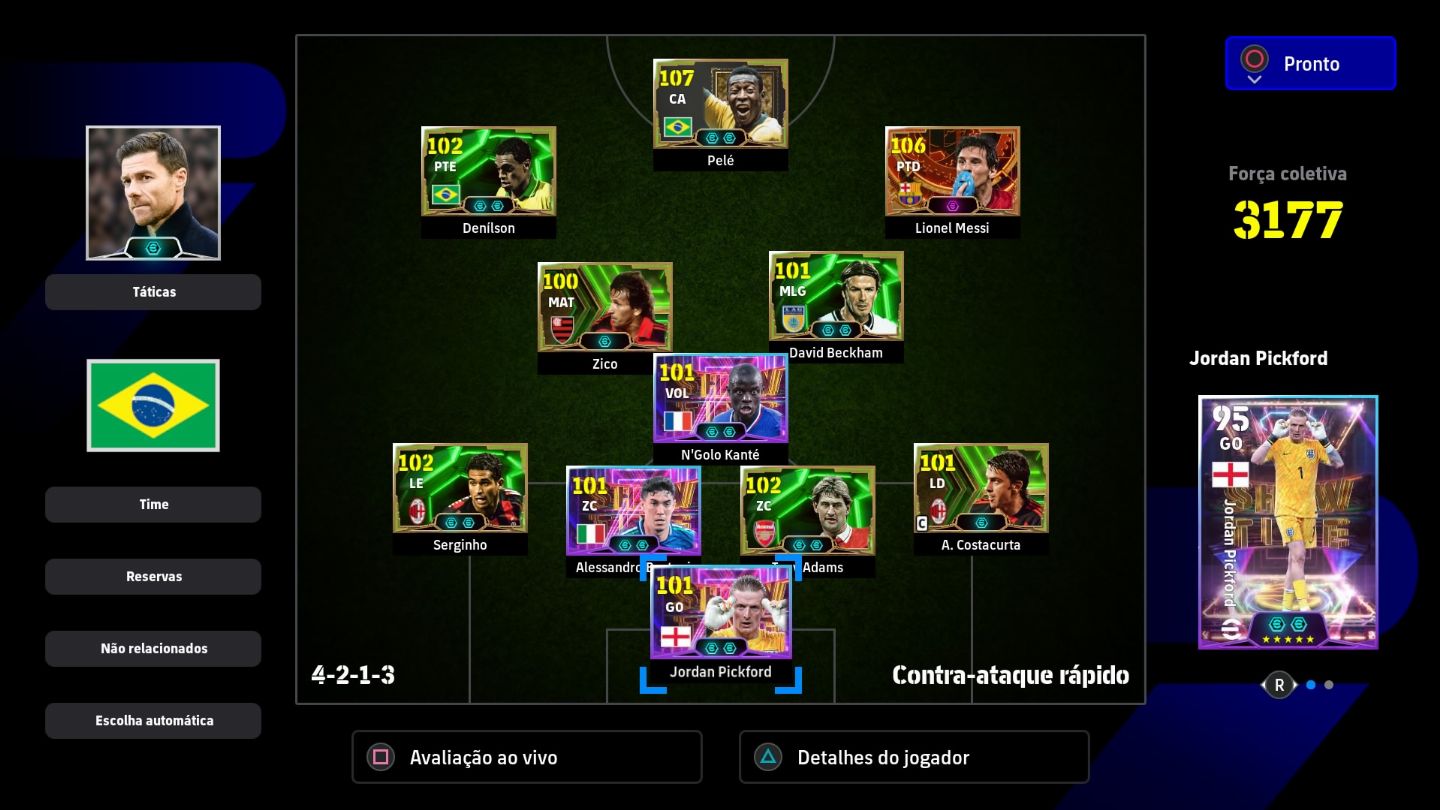 Conta para PS4/PS5 Força 3177