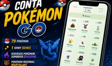 Conta de pokémon go lvl 16