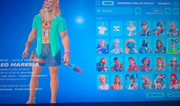 CONTA DE FORTNITE BARATA COM SKIN TRY HARD