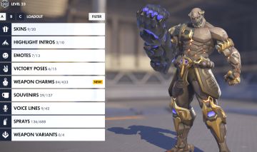 Conta Overwatch 403 skins (Inclluíndo algumas raras