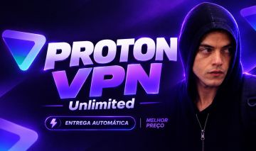 Proton Vpn UNLIMITED | 30 Dias (Mais Barato da Plataforma)