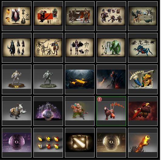 Conta Dota 2 - Collector's Cache 2015 DK + World Chasm Enigma + 350 Itens