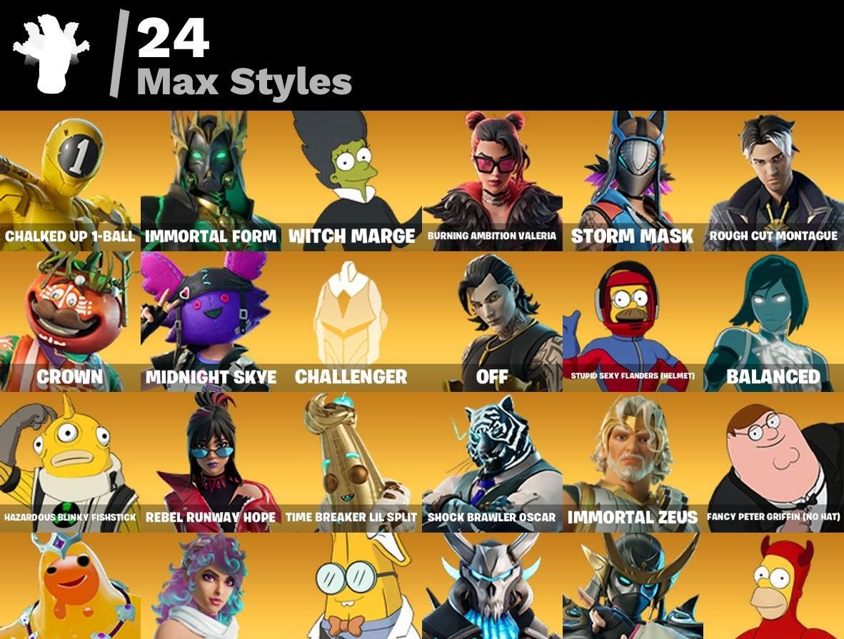 Conta Fortnite 64 SKINS/MARY JANE/SPIDER-MAN NO WAY/GOKY BLACK/SPIDER-MAN ZERO