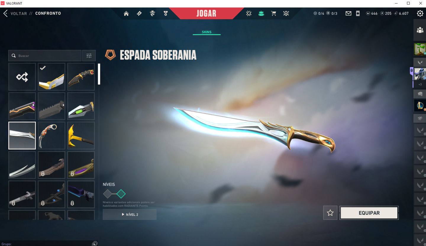 Conta valorant adaga delíquio e com mais de 2.5 gastos