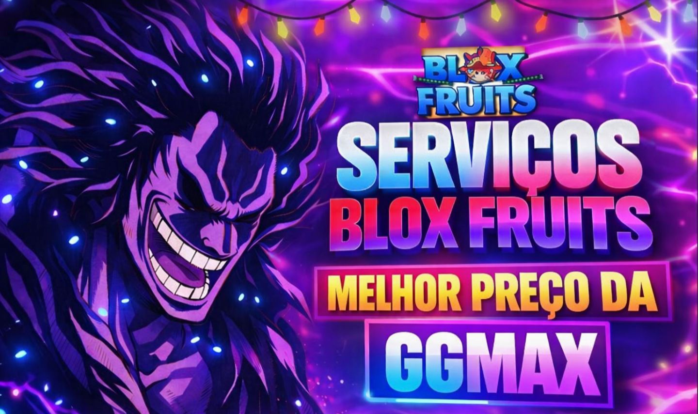 (SERVIÇO) SERVIÇOS NA SUA CONTA DE BLOX FRUITS!