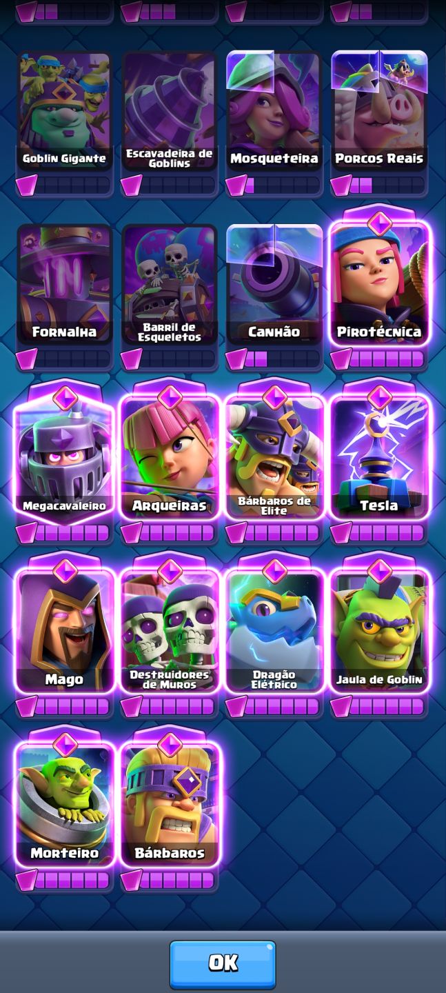 COMBO SUPERCELL DE ELITE BRAWL STARS (110K) + CLASH ROYALE (6ANOS)