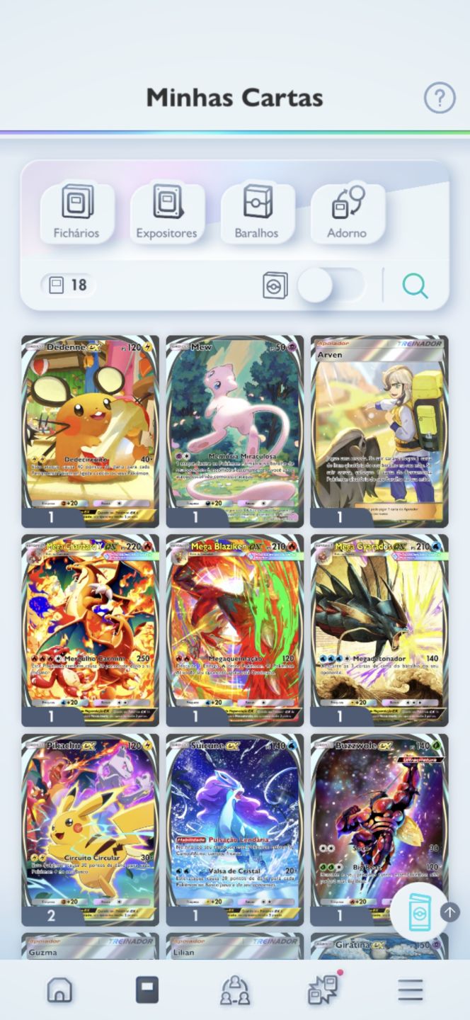 CONTA PREMIUM DE POKÉMON TCG POCKET - NÍVEL 58