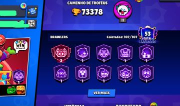 CONTA BRAWL STARS RARA DE 2019!!