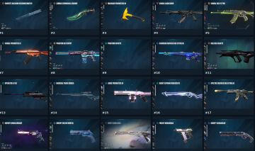 Conta de Valorant com muitas skins e passes de batalha