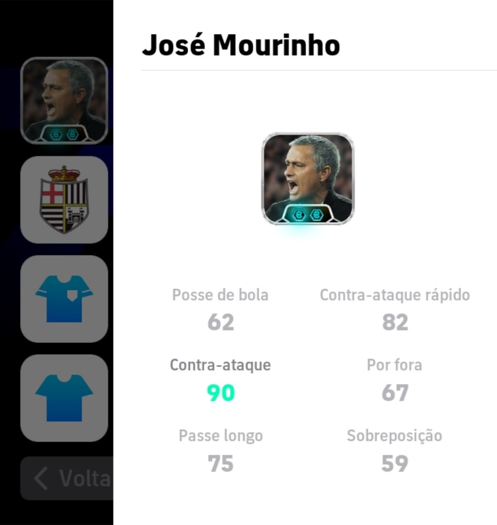 Conta efootball mobile/balé 108,puyol 107,rosicky 106,cannavaro106