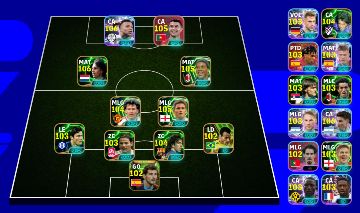 CONTA DE EFOOTBALL COM NOVOS PACK E VÁRIOS OUTROS JOGADORES EXCELENTES..