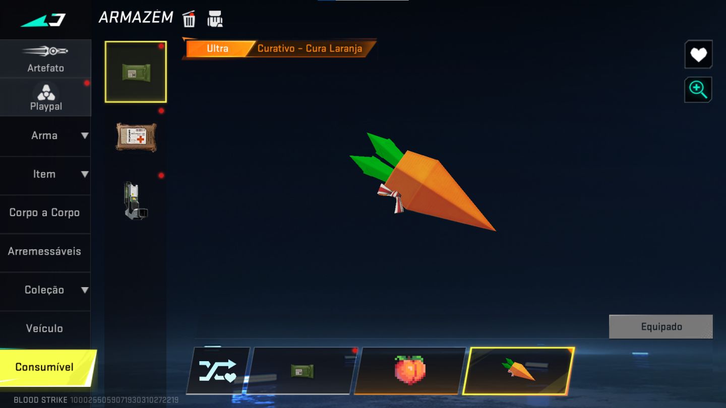 CONTA BLOOD STRIKE COM EVO, SKINS DESEJADAS E ETC
