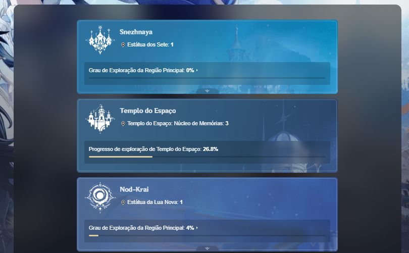 [Login Diário - Ar 55 - 9X T5] Eula, Raiden, Columbina +++