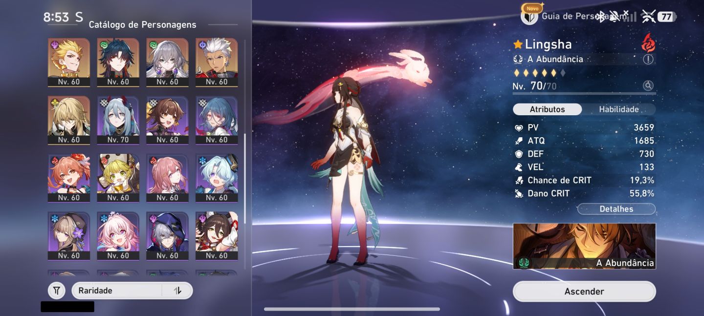 CONTA HONKAI: STAR RIAL COM 19T5 + 21T4 + 3 Cones
