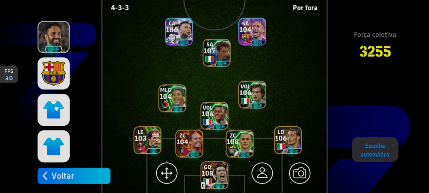 Conta de efootball Full jogadores épicos, ótima pra divisão