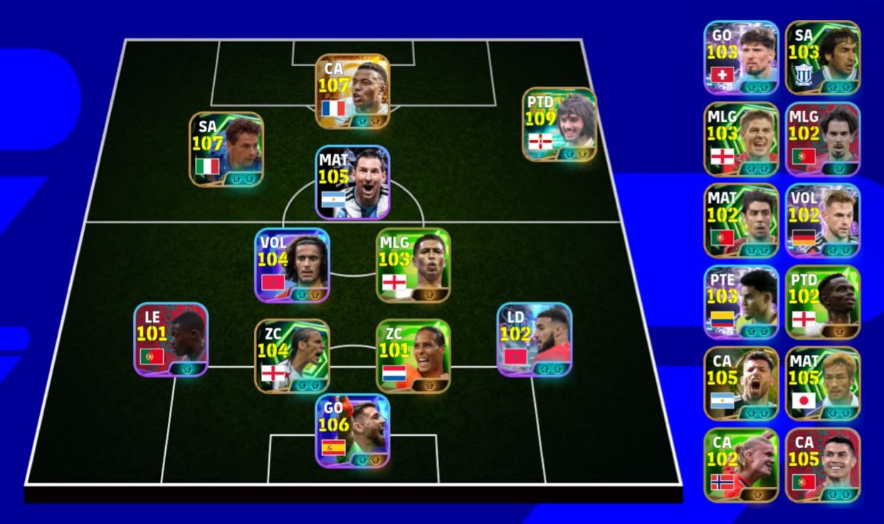 CONTA eFOOTBALL mbappé com blitz