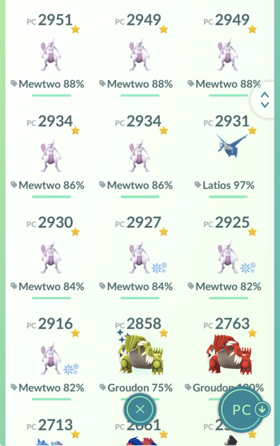 Conta pokemon go pra quem quer vários Pokémon raros