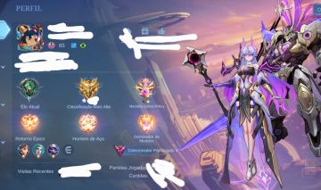 Conta Pessoal Mobile Legends - Conta de 2016