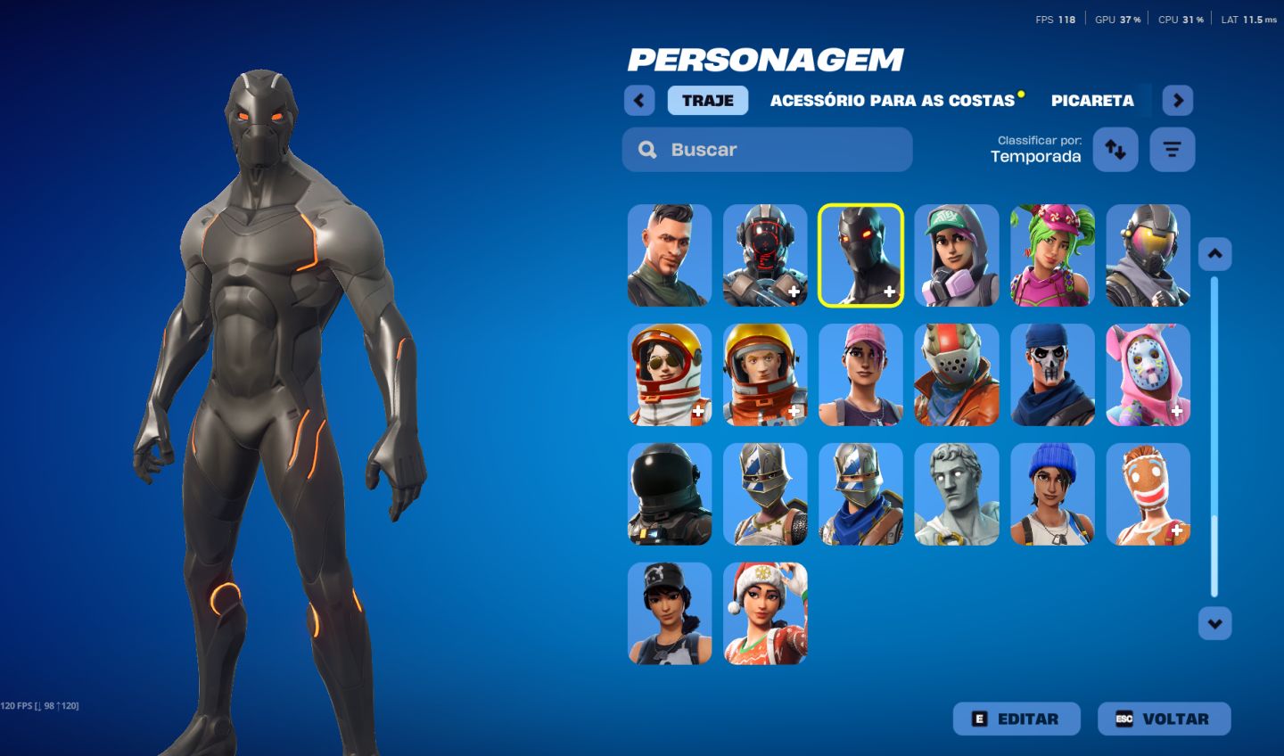 FORTNITE OG S2 + S3 | MINTY AXE | NEO VERSA | STW FUNDADOR | 116 SKINS